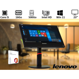 Lenovo Tout en Un Tactile Core i5 Avec Office 2021