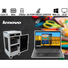 Classe Mobile 16 Portable LENOVO i5 8Go SSD256 15.6'' Windows 11 Pro NEUF